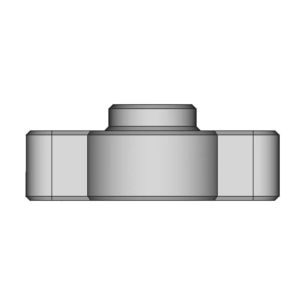 Wing Nut Tuerca Mariposa 39X11Mm 3 16 1 | CAD Model for Energy Systems_0_90_degree_snapshot