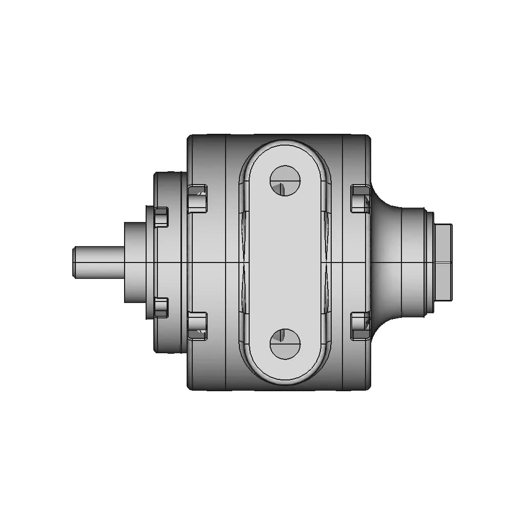 Motor Neumatico Gast 4Am Nrv 22B 1 | CAD Model for Energy Systems_0_0_degree_snapshot