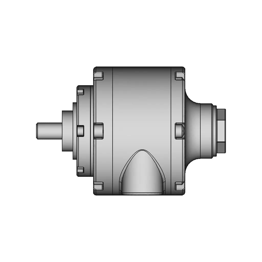 Motor Neumatico Gast 4Am Nrv 22B 1 | CAD Model for Energy Systems_270_0_degree_snapshot