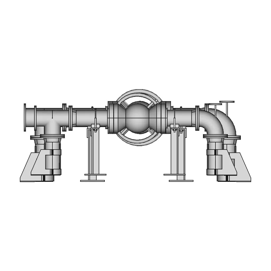 Pipeline 14 | CAD Model for Energy Systems_90_0_degree_snapshot
