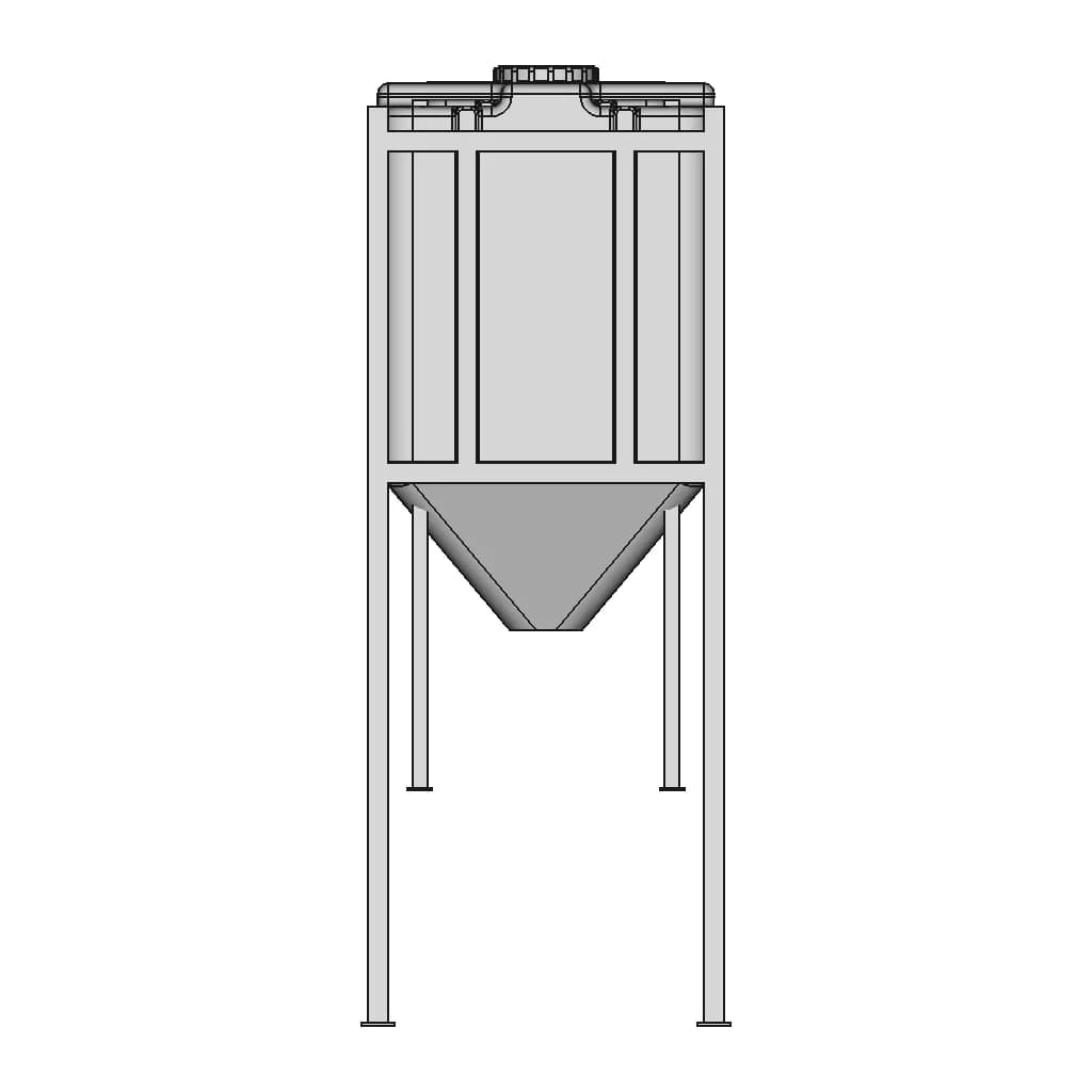 1200L Tank 1 | CAD Model for Chemical Industry_0_0_degree_snapshot