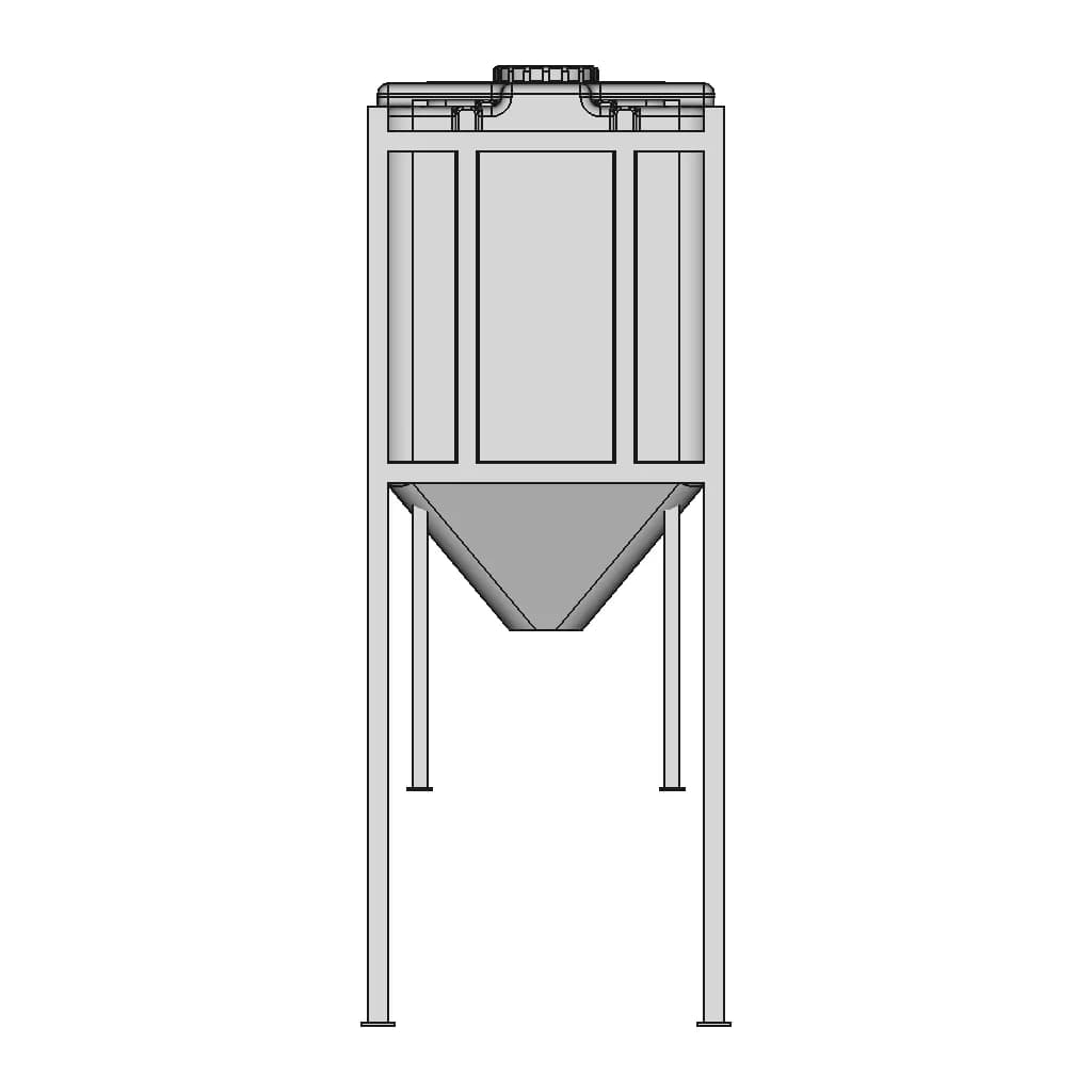 1200L Tank 1 | CAD Model for Chemical Industry_0_90_degree_snapshot