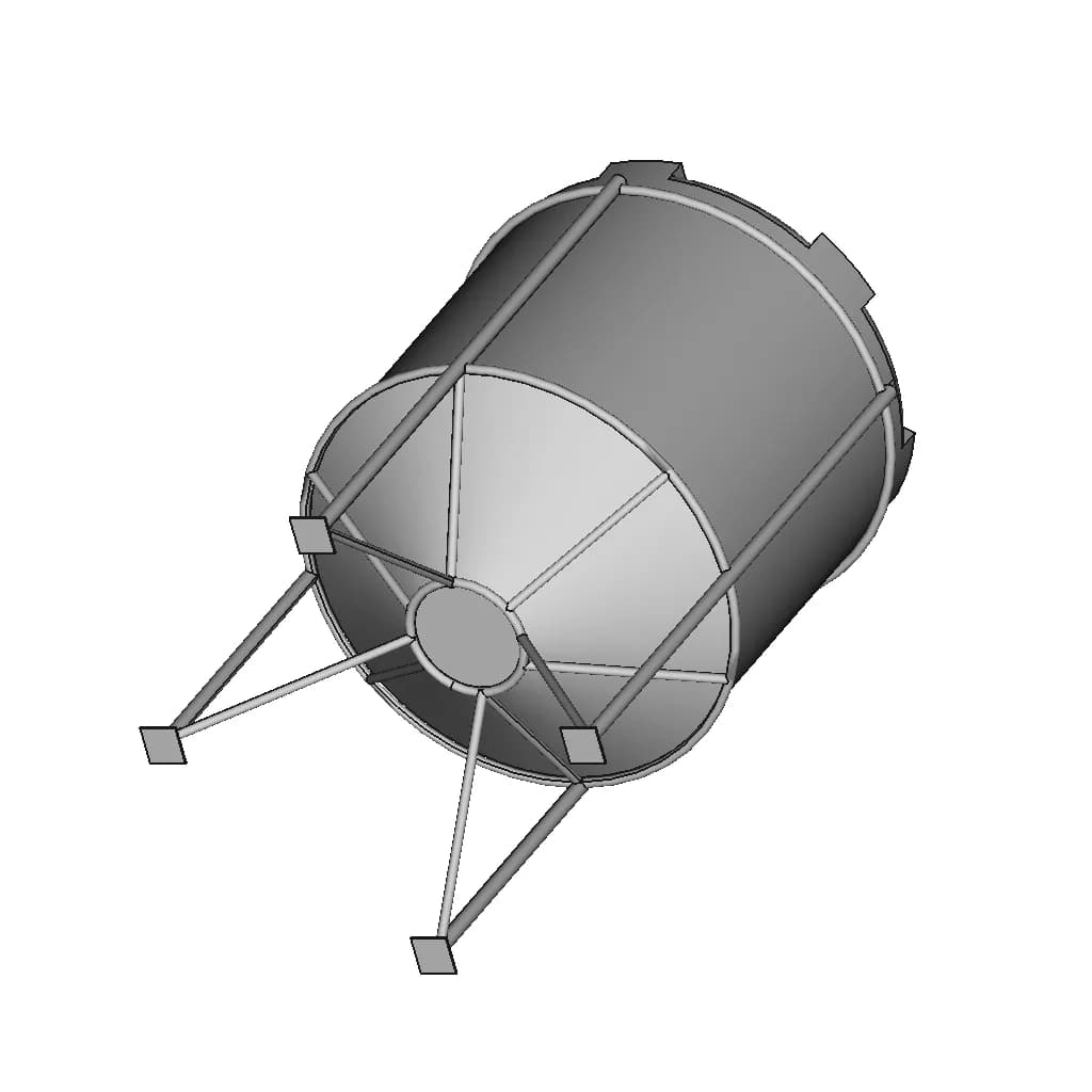 10000L Tank 1 | CAD Model for Chemical Industry_60_30_degree_snapshot