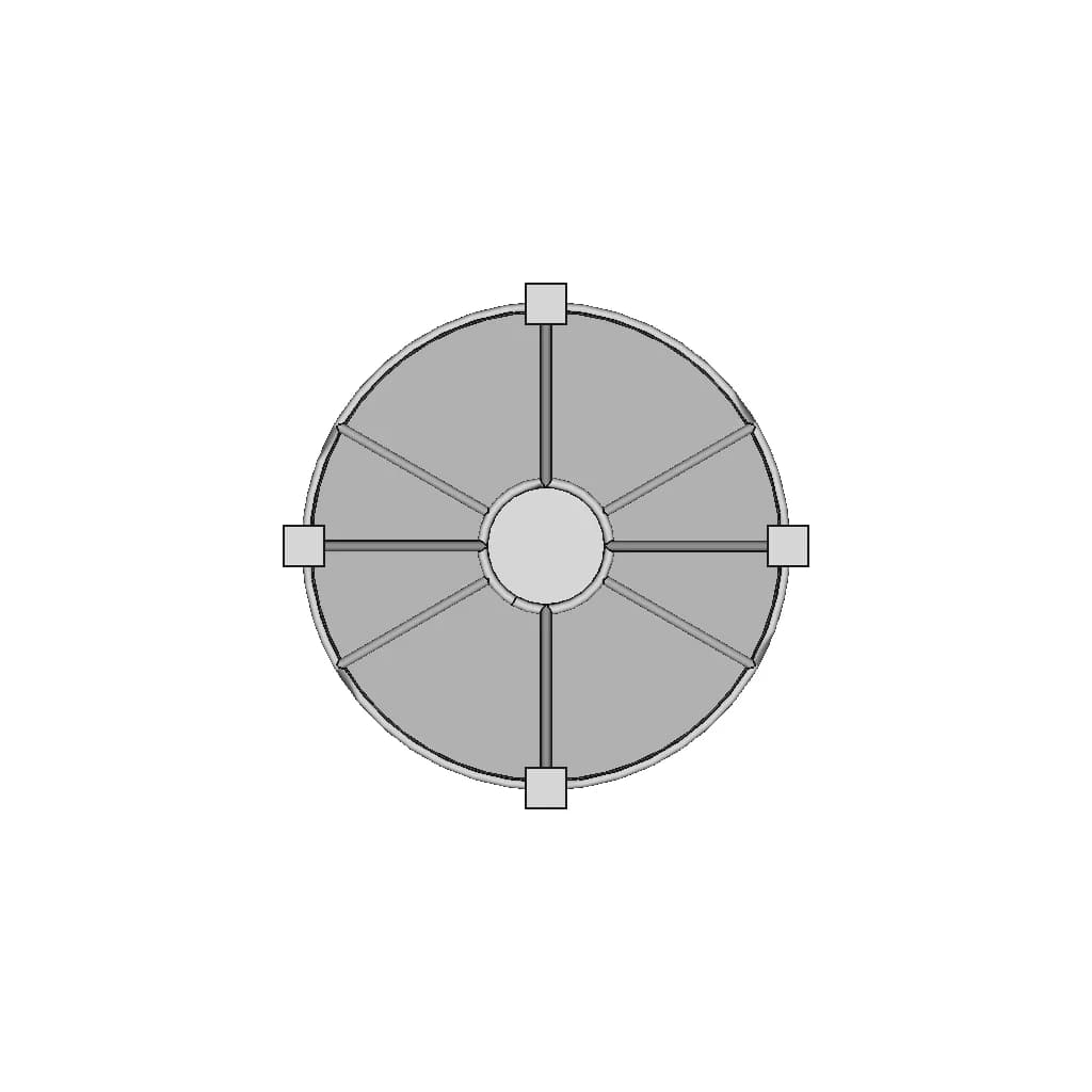 10000L Tank 1 | CAD Model for Chemical Industry_90_0_degree_snapshot