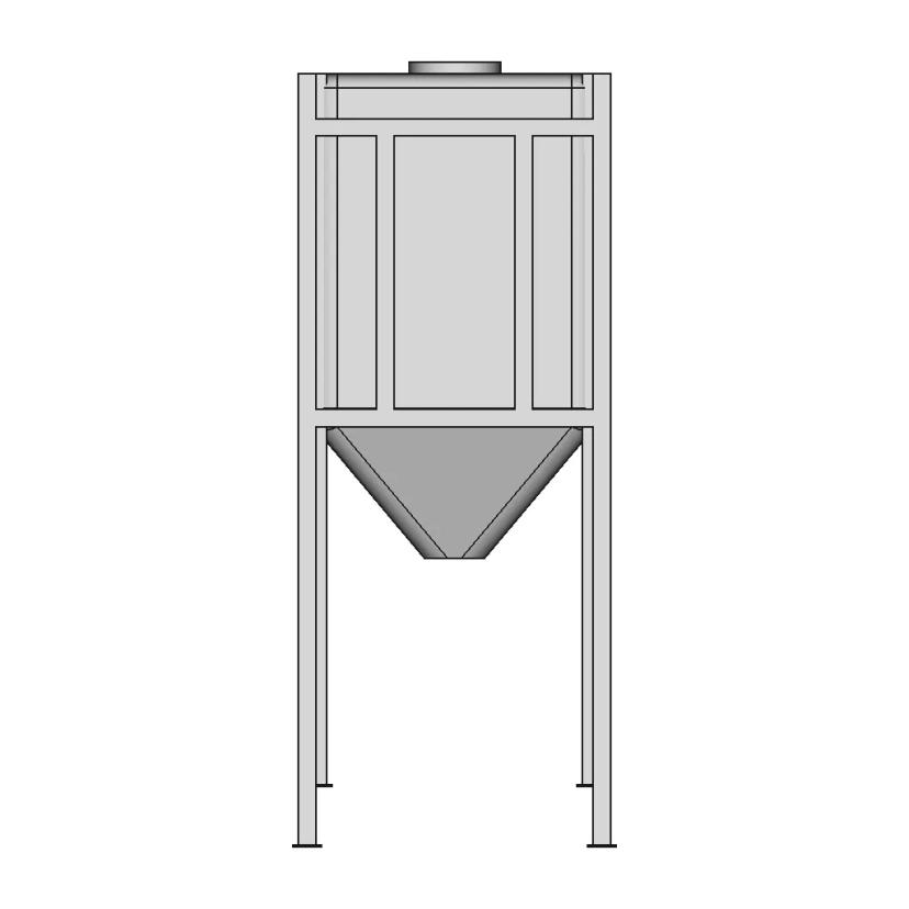 1200Lt Tank 1 | CAD Model for Chemical Industry