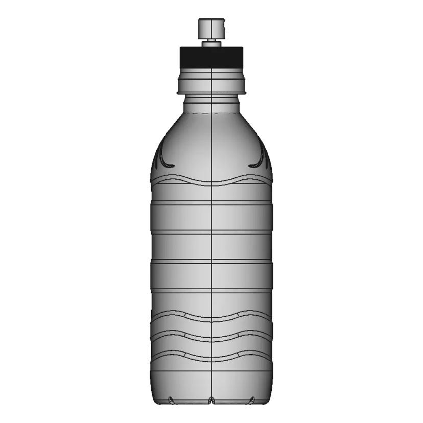 Spray Bottle 3 | CAD Model for Chemical Industry