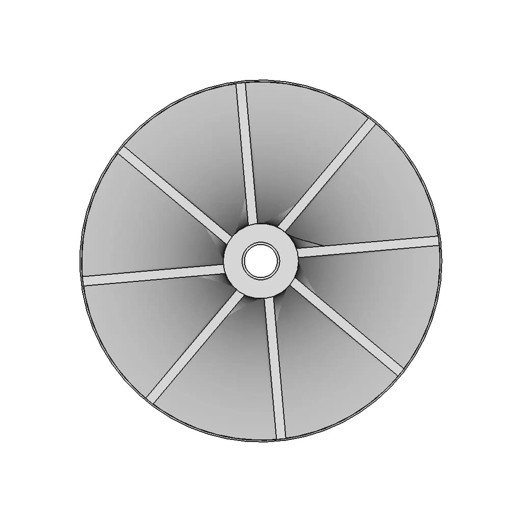Impeller 430 | CAD Model for Energy Systems_0_0_degree_snapshot
