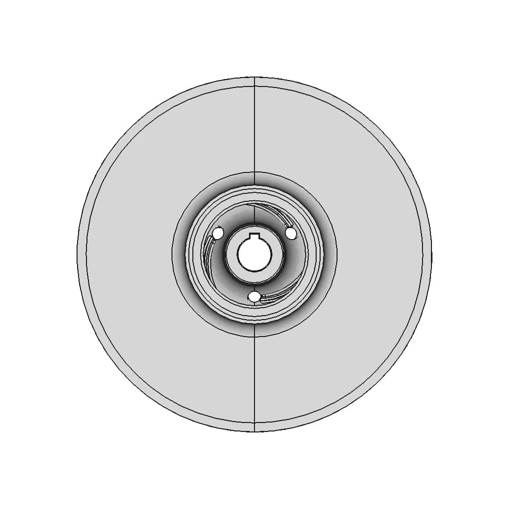 Impeller Pump 7 | CAD Model for Energy Systems_0_90_degree_snapshot