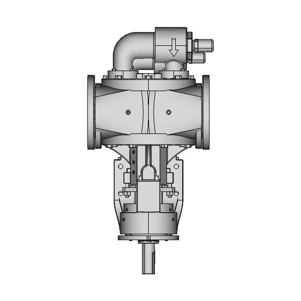 Internal Gear Pump 4 | CAD Model for Energy Systems_270_0_degree_snapshot