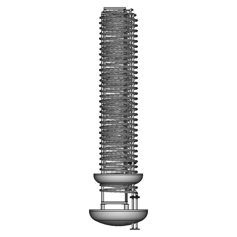 Cooling Coil | CAD Model for Chemical Industry