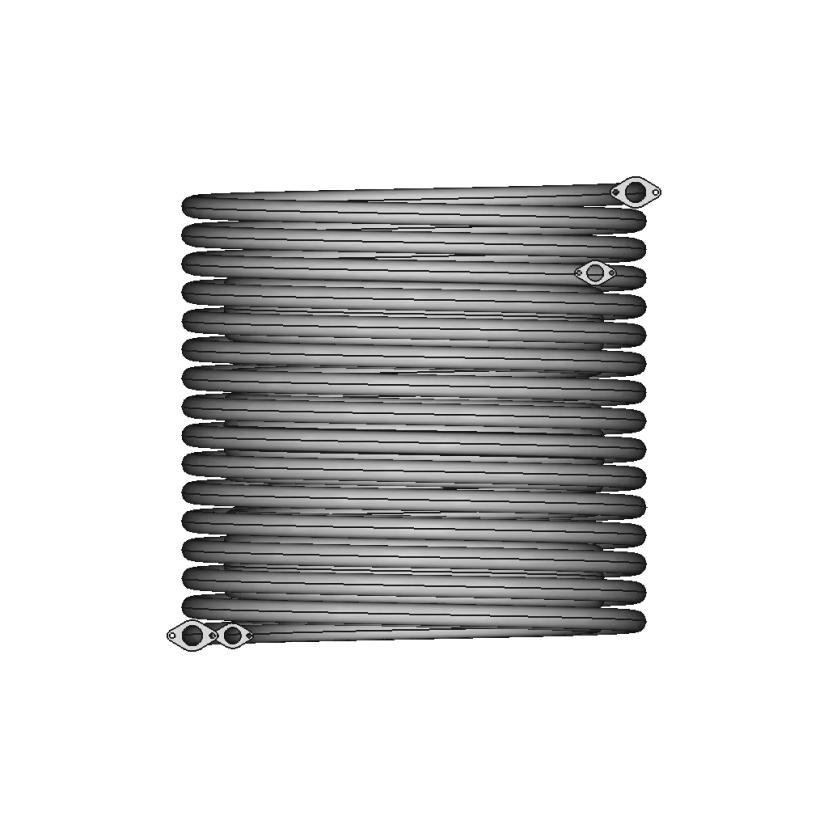 Heat Exchange Model 1 | CAD Model for Energy Systems