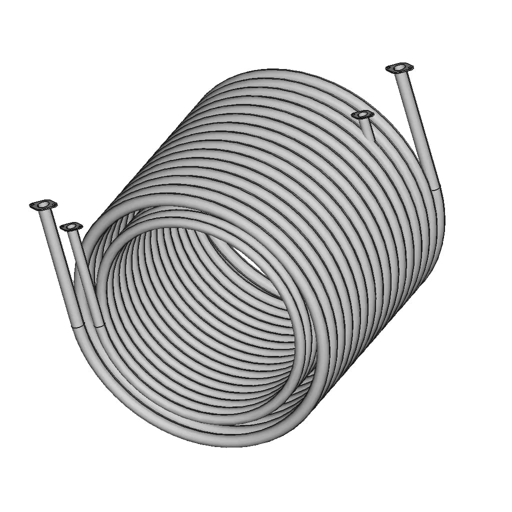 Heat Exchange Model 1 | CAD Model for Energy Systems_60_30_degree_snapshot