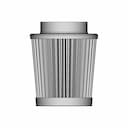 Air Filter 100 | Industrial CAD Design_0_270_degree_snapshot