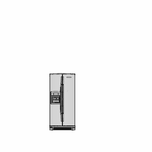 Refrigerator 46 | Industrial CAD Design