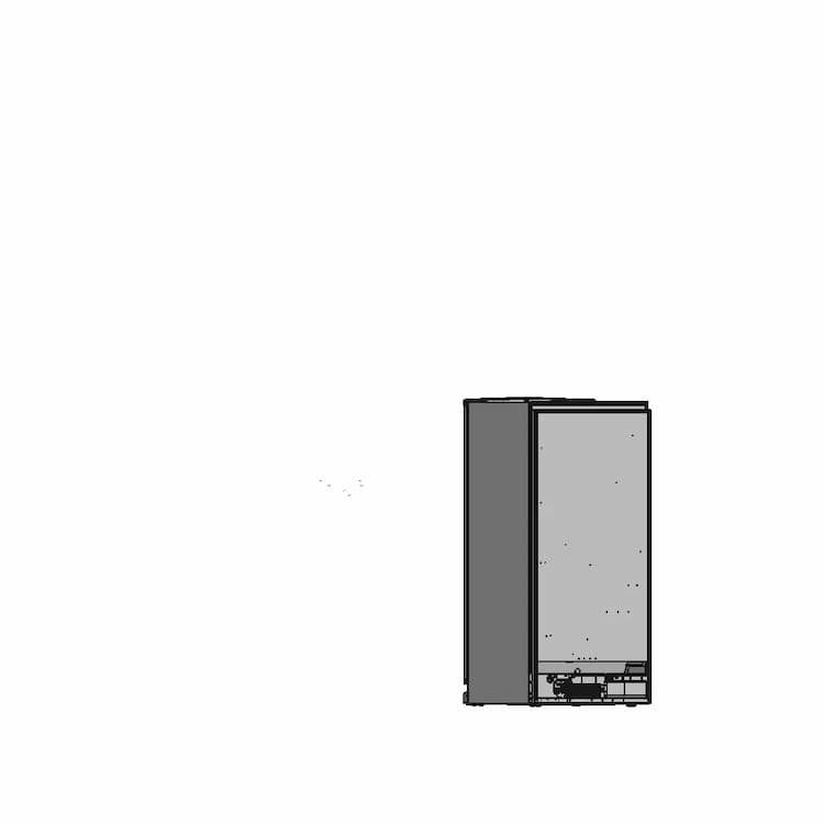 Refrigerator 46 | Industrial CAD Design