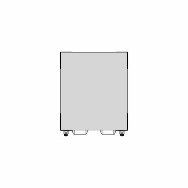 Mobile Table Under Band Saw 1 | Industrial CAD Design