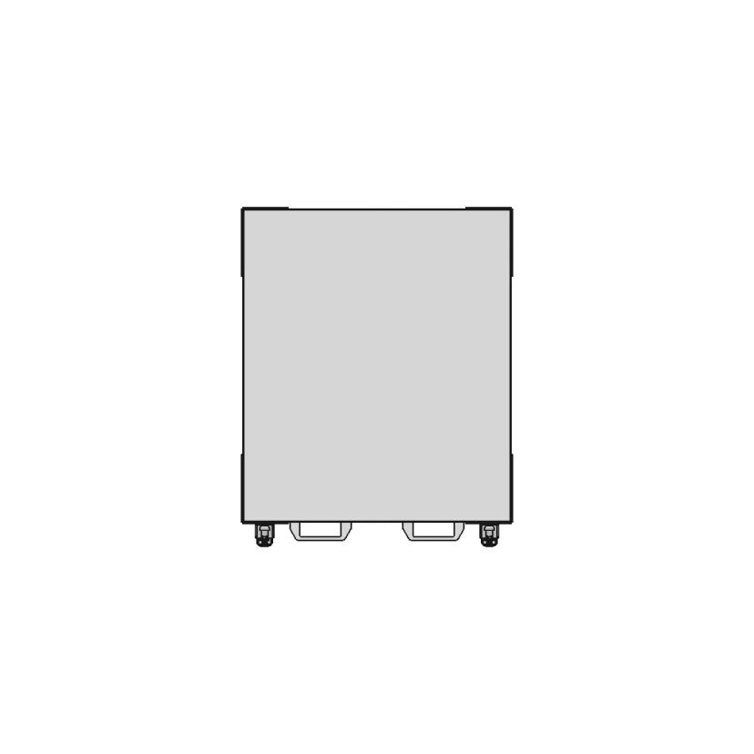 Mobile Table Under Band Saw 1 | Industrial CAD Design