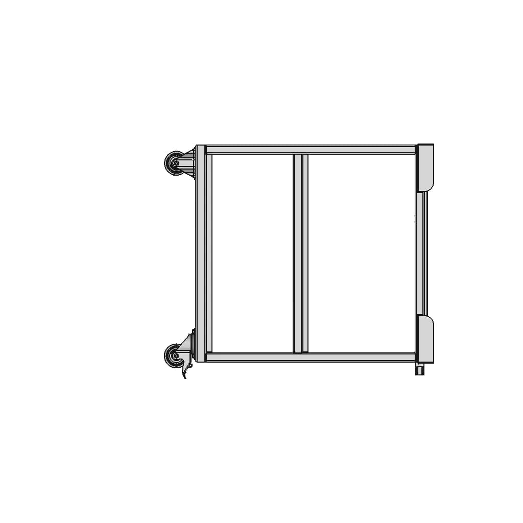 Mobile Table Under Band Saw 1 | Industrial CAD Design_0_270_degree_snapshot