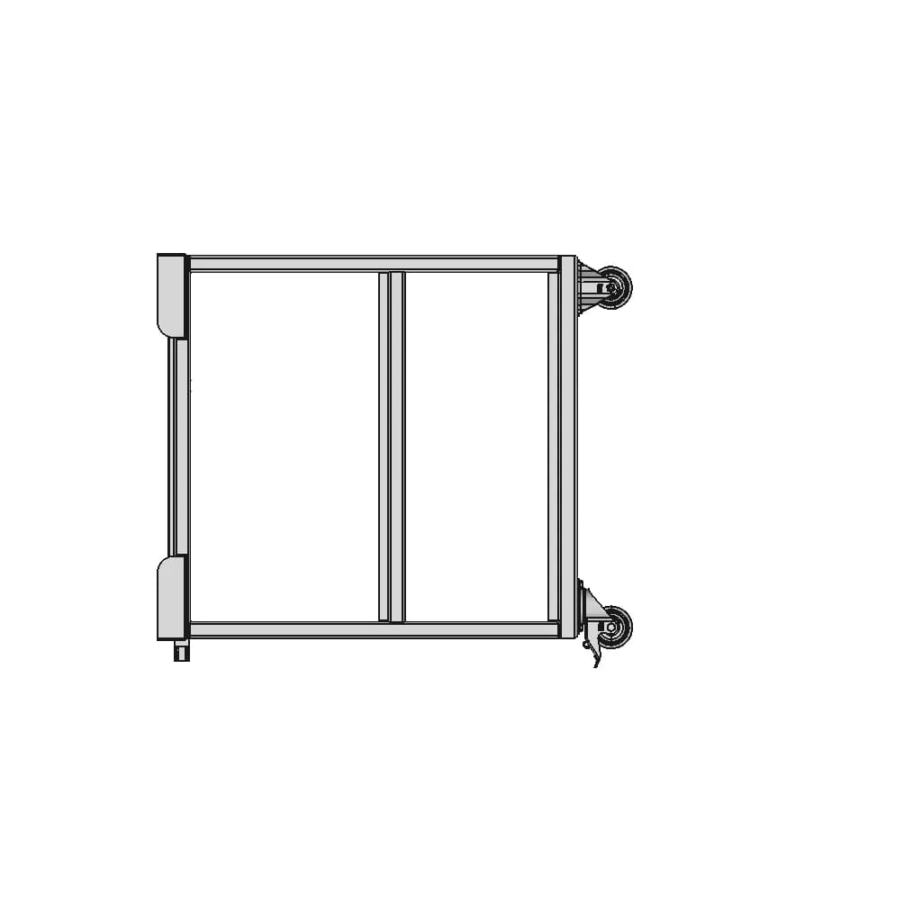 Mobile Table Under Band Saw 1 | Industrial CAD Design_0_90_degree_snapshot