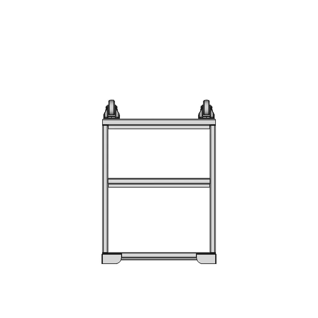 Mobile Table Under Band Saw 1 | Industrial CAD Design_270_0_degree_snapshot