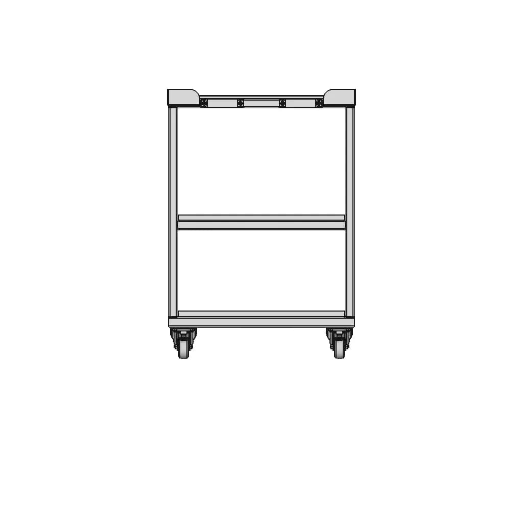 Mobile Table Under Band Saw 1 | Industrial CAD Design_90_0_degree_snapshot