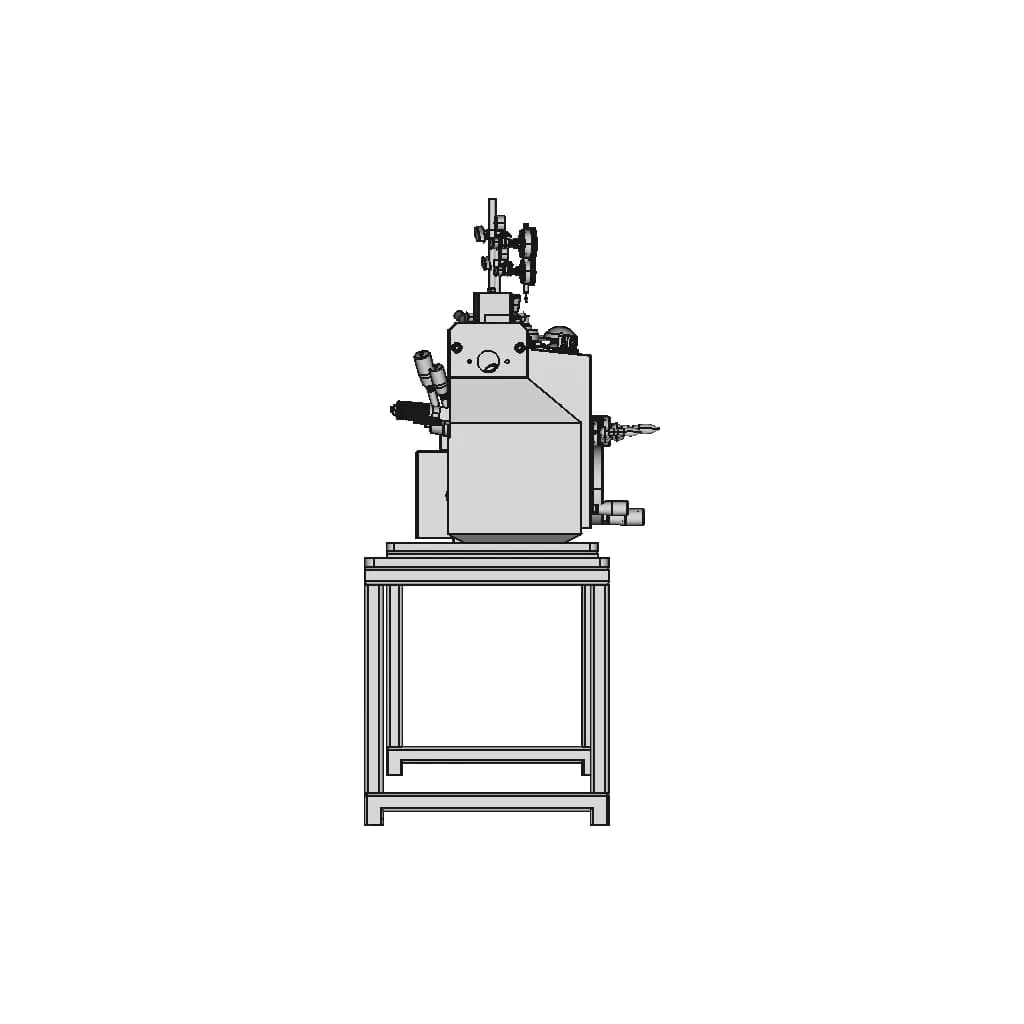 Lathe Machine Stand 1 | Industrial CAD Design_0_270_degree_snapshot