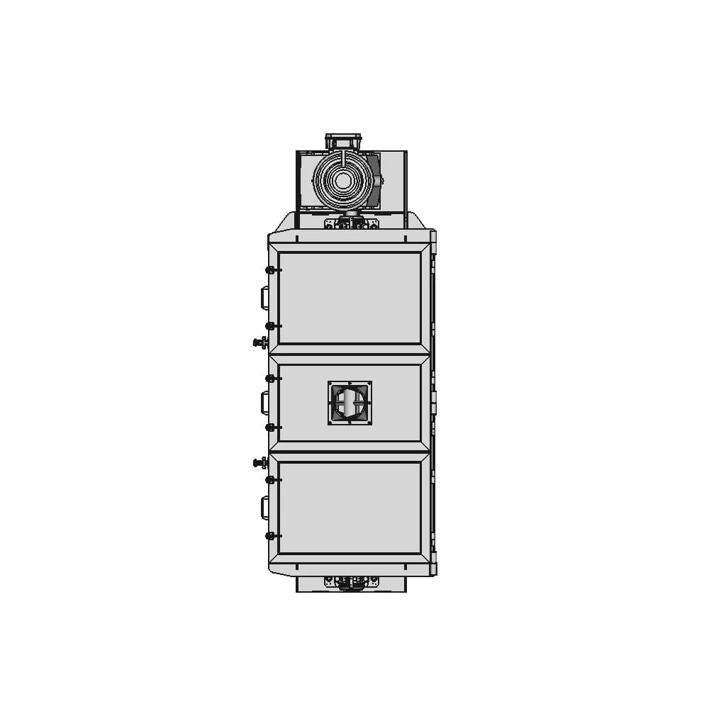 Ribbon Blender Mixer 2 | Industrial CAD Design_0_0_degree_snapshot