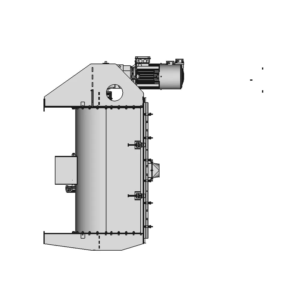 Ribbon Blender Mixer 2 | Industrial CAD Design_0_270_degree_snapshot