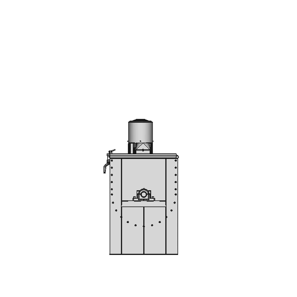 Ribbon Blender Mixer 2 | Industrial CAD Design_90_0_degree_snapshot