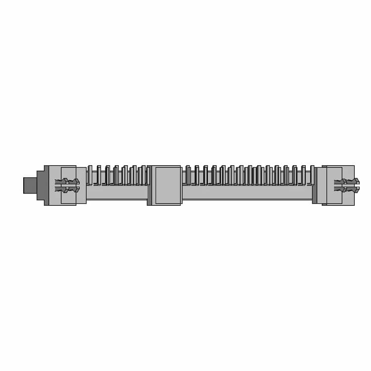 Lian Xin Sata 7 15P Connector 1 | Industrial CAD Design