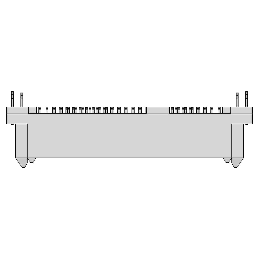 Lian Xin Sata 7 15P Connector 1 | Industrial CAD Design_270_0_degree_snapshot