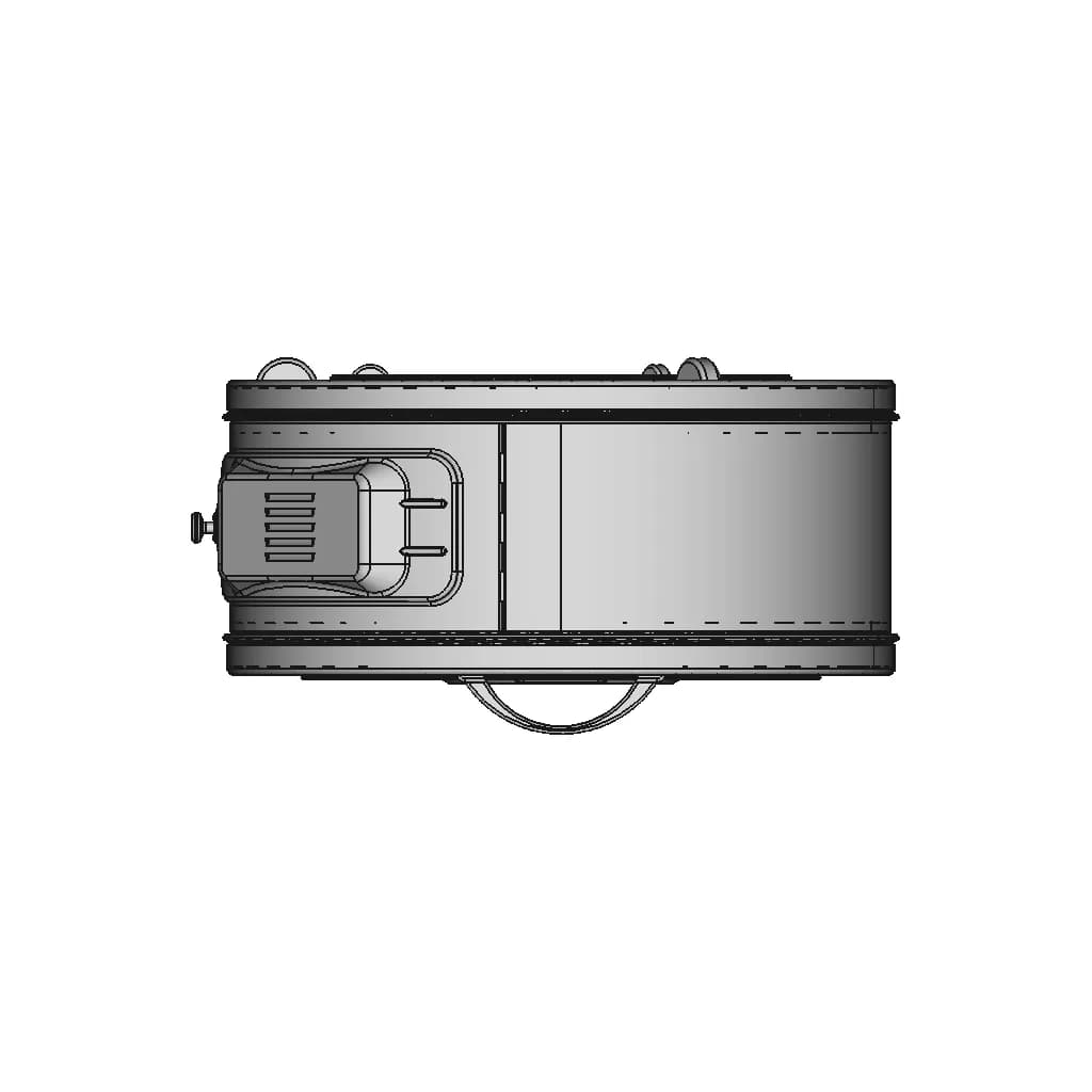 Elektrikli Davul Firin Electric Round Oven 1 | Industrial CAD Design_0_0_degree_snapshot