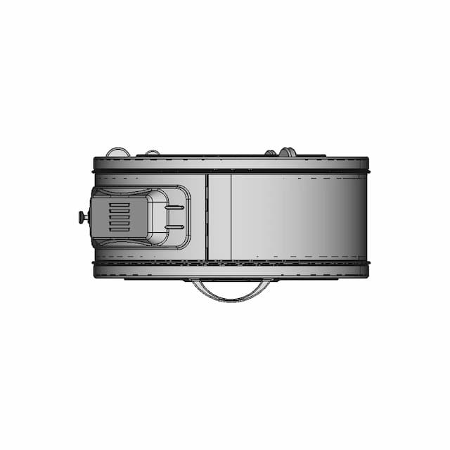 Elektrikli Davul Firin Electric Round Oven 1 | Industrial CAD Design