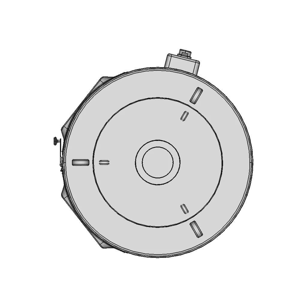 Elektrikli Davul Firin Electric Round Oven 1 | Industrial CAD Design_270_0_degree_snapshot