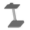 Desk Lamp 75 | Industrial CAD Design_60_30_degree_snapshot