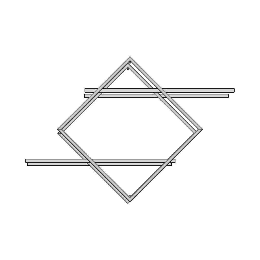 Home Decor Shelf 1 | Industrial CAD Design_0_0_degree_snapshot