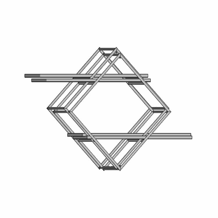 Home Decor Shelf 1 | Industrial CAD Design