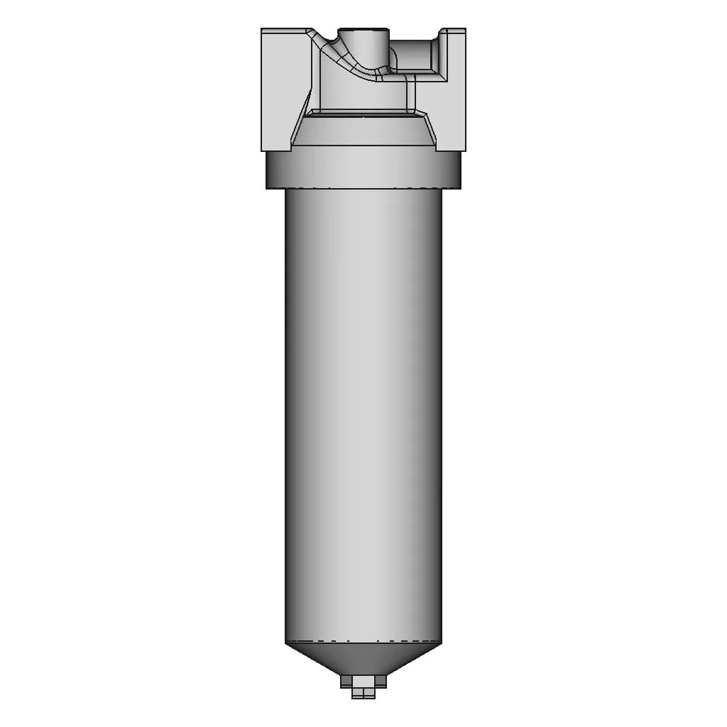 Parker Filter 40Cn Series 1 | Industrial CAD Design_0_270_degree_snapshot