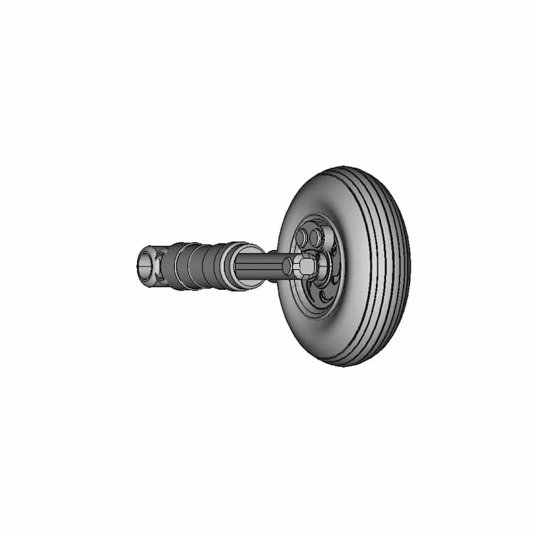 Landing Gear Strut 1 | Industrial CAD Design