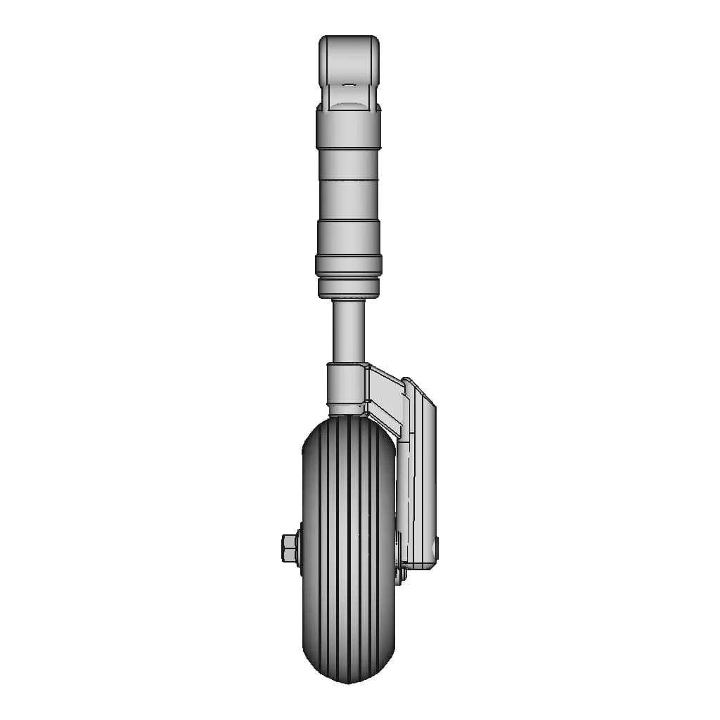 Landing Gear Strut 1 | Industrial CAD Design_90_0_degree_snapshot