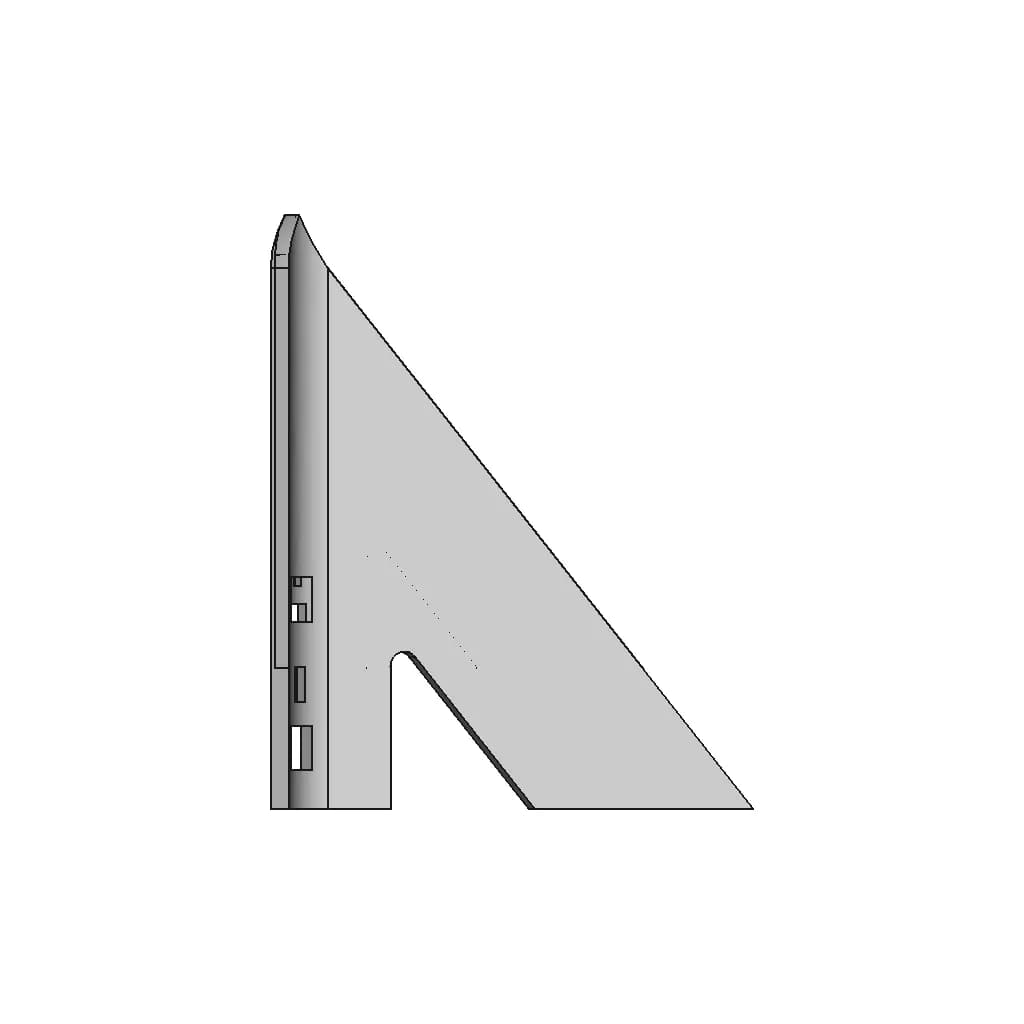 Soil Plough Cultivator 1 | Industrial CAD Design_0_90_degree_snapshot