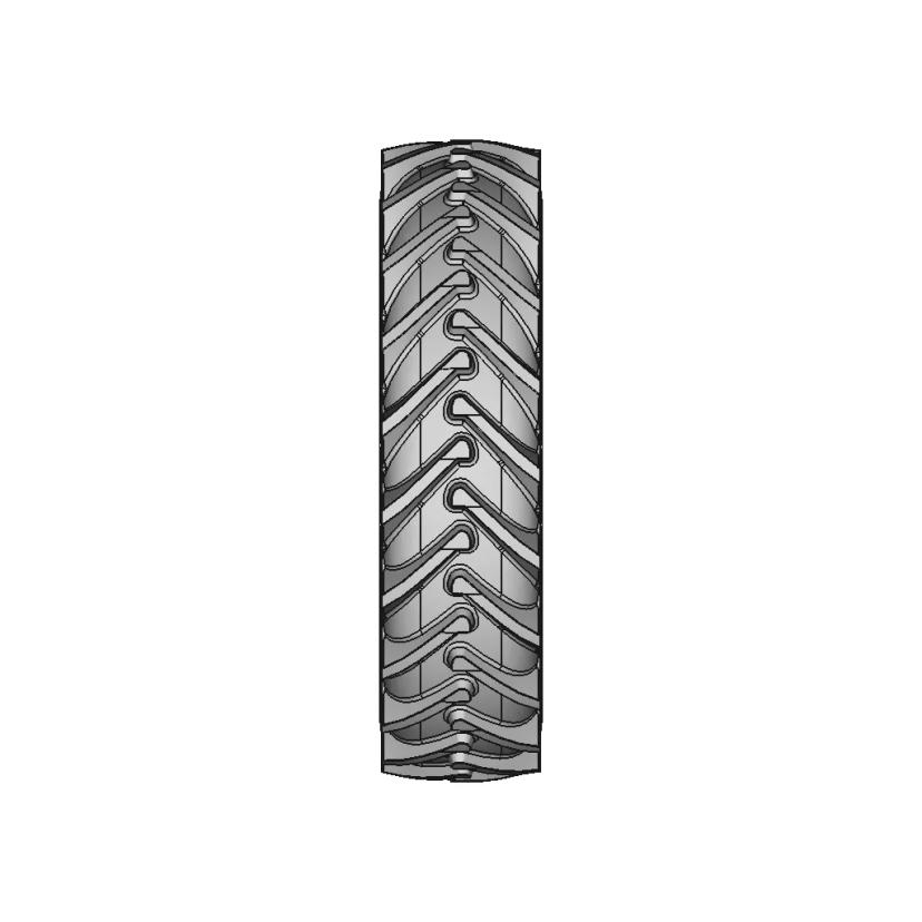 Tractor Tire 14 | Industrial CAD Design