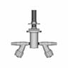 Laboratory Dual Benchmount Gas Tap 1 | CAD Model for Energy Systems_270_0_degree_snapshot