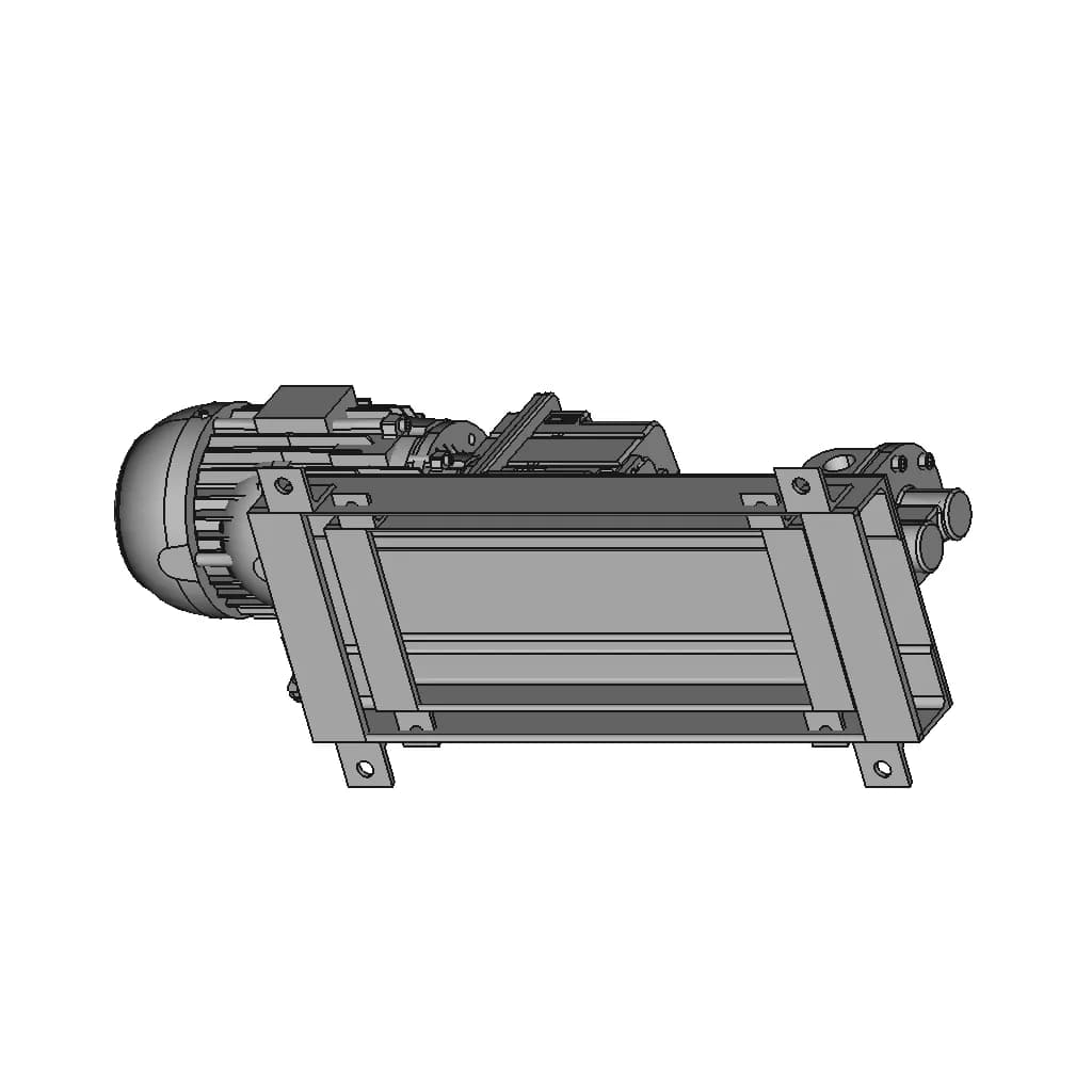 G125 3Hp Motor Pump For Foam Firefighting Applications | Industrial CAD Design_60_30_degree_snapshot