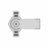Door Lock 49 | Industrial CAD Design_90_0_degree_snapshot