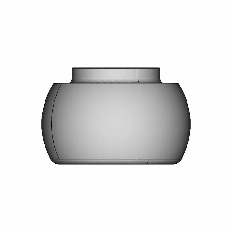 Container 380 Gramm Body Cream 1 | Industrial CAD Design