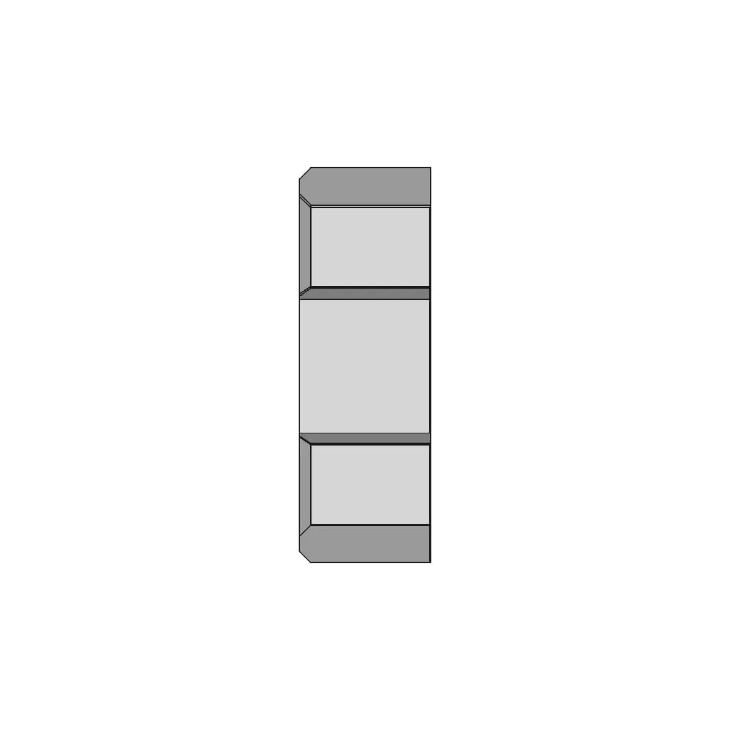 Insert Blank For Milwaukee Packout Medium Case 1 | Industrial CAD Design_0_270_degree_snapshot