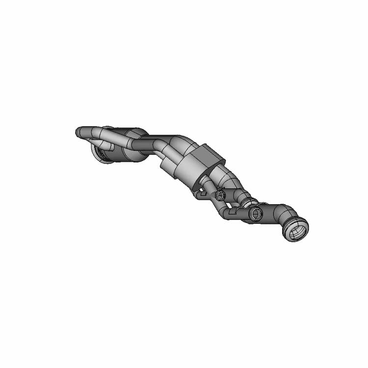 Fuel Filler Neck Fuel Filler System 1 | Industrial CAD Design
