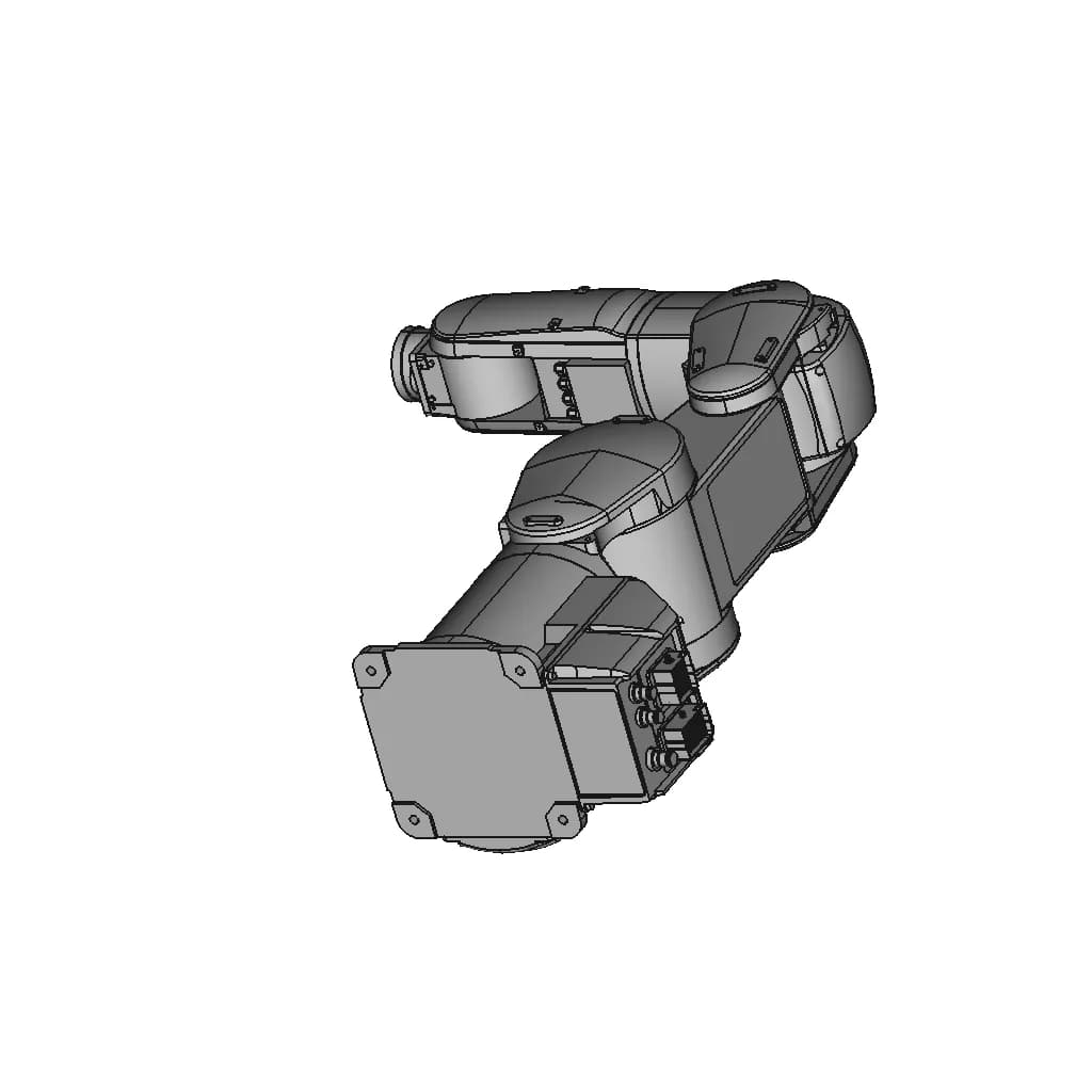Mitsubishi Rv 4Flm D1 S15 Industrial Robot 1 | Industrial CAD Design_60_30_degree_snapshot