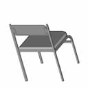 Detention Chair 1 | Industrial CAD Design_60_30_degree_snapshot